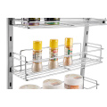 Cabinet Accessories Stainless Steel Pull Out Storage Baskets